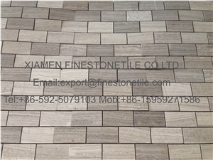 Grey Wooden Grainy Marble, Wood Vein Marble, Slab, Tile, Mosaic