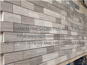 Grey Wooden Grainy Marble, Wood Vein Marble, Slab, Tile, Mosaic