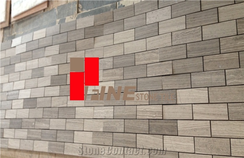 Grey Wooden Grainy Marble, Wood Vein Marble, Slab, Tile, Mosaic
