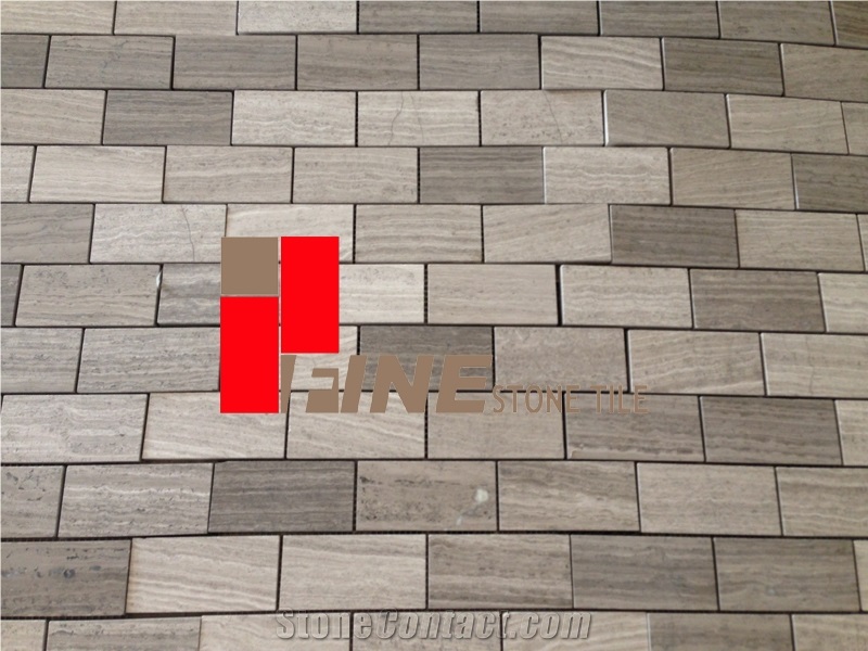 Grey Wooden Grainy Marble, Wood Vein Marble, Slab, Tile, Mosaic
