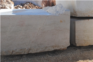 Botticino Semiclassico Marble Block, Beige Marble Blocks