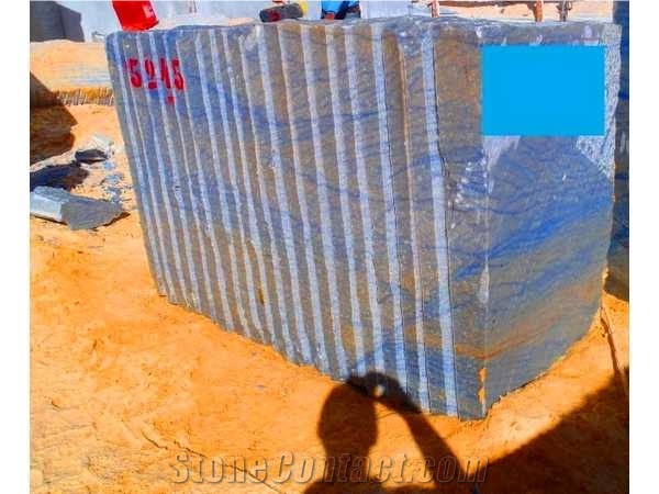 Azul Macaubas Blue Quartzite Block