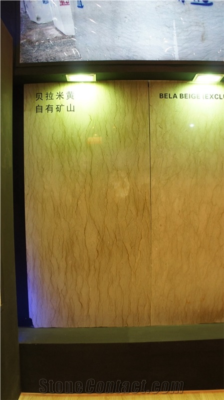 Bela Beige Marble Slabs, Tiles