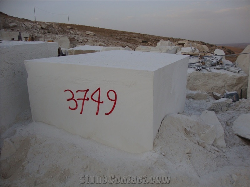 Iran White Limestone Block