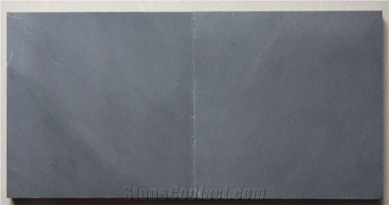 Honed Black Slate Tiles and Slabs,China Black Slate