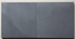 Honed Black Slate Tiles and Slabs,China Black Slate