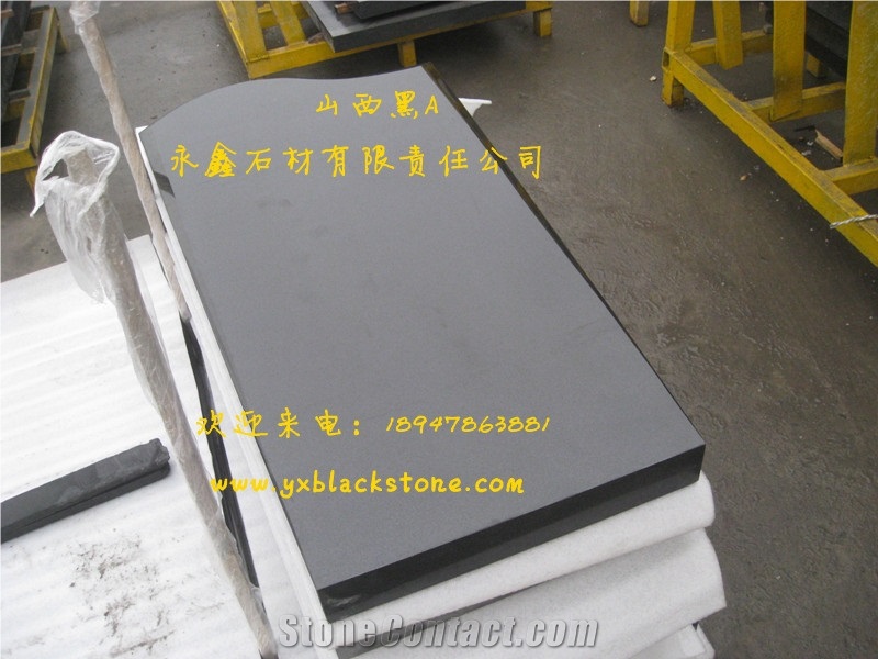 Absolute Black Gravestone Tombstone Monument