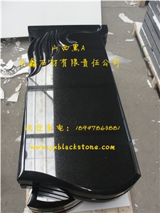 Absolute Black Gravestone Tombstone Monument