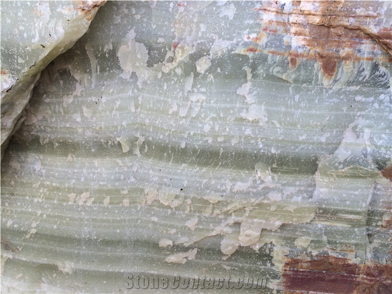Afghan Onyx Block, Afghanistan Green Onyx
