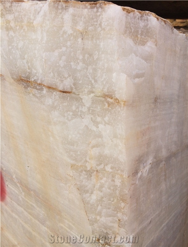 White Onyx Block