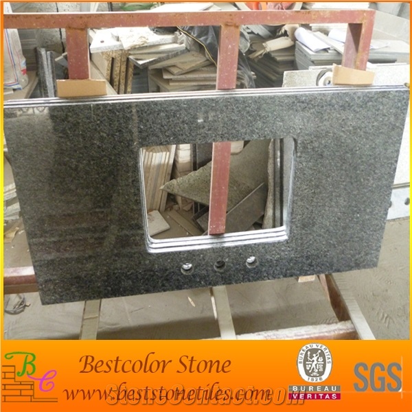 Blue Pearl Granite Bath Top