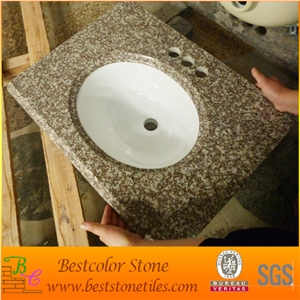 G664 Granite Top with Umdermount Sink