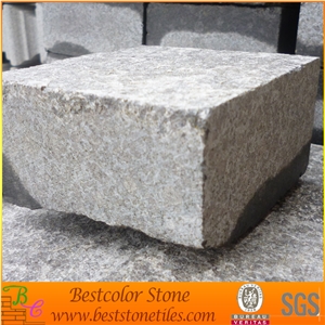 G684 Cobble Stone, Black Granite Kerbstone, Black Paving Stone