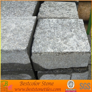 G684 Cobble Stone, Black Granite Kerbstone, Black Paving Stone