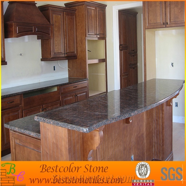 Red Granite Stone Kitchen Island Tops, Red Granite Kitchen Design