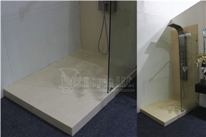 Beige Quartz Shower Tubs, Beige Quartz Quartzite Shower Tray
