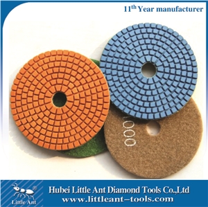 4 Inch Marble Stone Diamond Resin Clean Pads from China