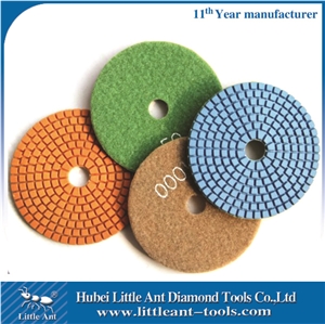 4 Inch Premium Polishing Pads for Wet Polishing Stone