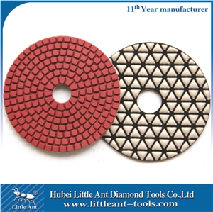 Angle Grinder Wet/Dry Diamond Stone Polishing Pads