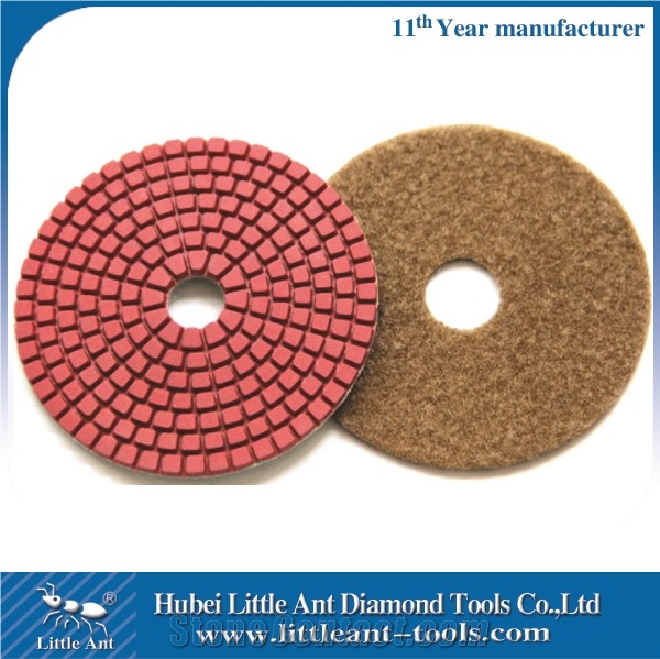 Wet 4 Inch Diamond Premium Stone Flexible Pads