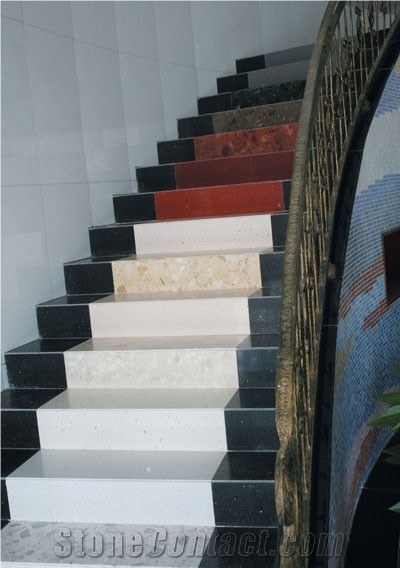 Artificial Marble Staircases, Floors