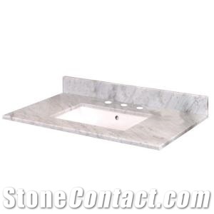U.S. and European Marble Bath Cabinet Basin Sink Washbasin Cabinet Bathroom Cabinet Bathroom Cabinet Wash Cabinet, Natural Marble Bathtops
