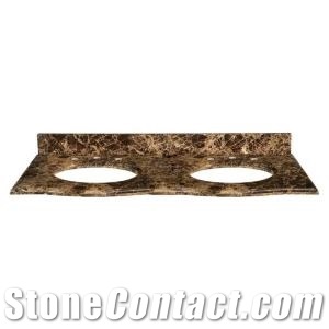 U.S. and European Marble Bath Cabinet Basin Sink Washbasin Cabinet Bathroom Cabinet Bathroom Cabinet Wash Cabinet, Natural Marble Bathtops