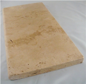 Classic Light Travertine Pool Deck Pavers