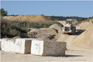 Pierre De Chandore Limestone Blocks, France Beige Limestone