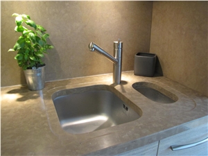 Pierre De Villebois Gris Limestone Countertop