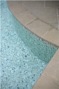 Villebois Gris Limestone Pool Coping