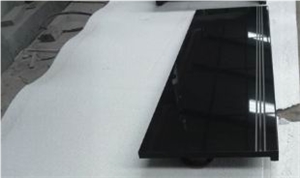 Shanxi Black Steps, Shanxi Black Stairs Slabs & Tiles