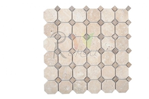Classic Octagon Mosaic Tile,Travertine Octagon Mosaic Classic Octagon Mosaic Tile,Travertine Octagon Mosaic