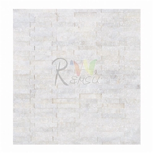 Mugla White Marble Split Face Mosaic Mugla White Marble Split Face Mosaic