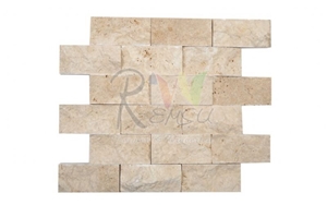 Travertine Beige Split Face, Beige Travertine