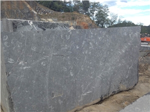 Black Markina Marble Block , Spanish Black Marble Block