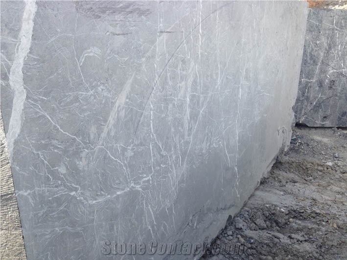 Black Markina Marble Block , Spanish Black Marble Block
