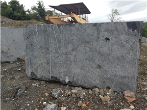 Black Markina Marble Block , Spanish Black Marble Block