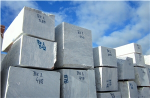 Magic Blue Tiger Skin Marble Block, Portugal White Marble Block