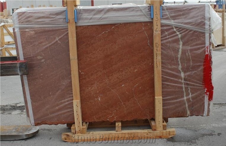 Rojo Alicante Marble Slabs & Tiles, Spain Red Marble