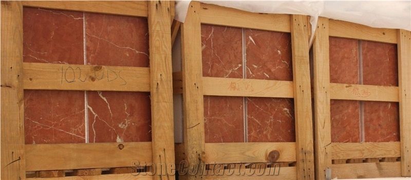 Rojo Alicante Marble Slabs & Tiles, Spain Red Marble