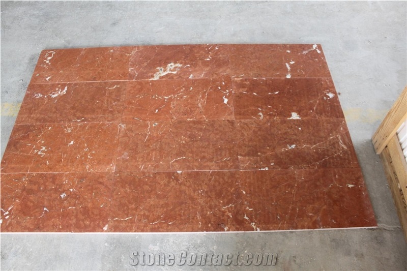 Rojo Alicante Marble Slabs & Tiles, Spain Red Marble