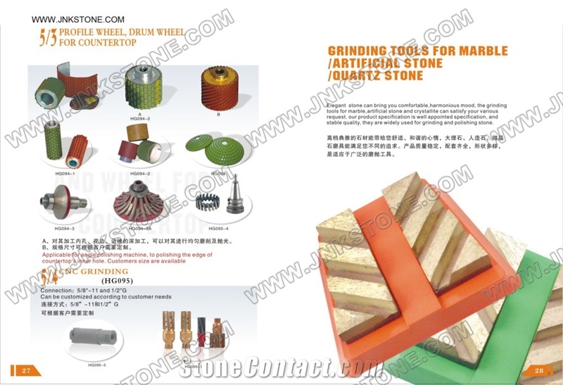 Profile Wheel,Drum Wheel for Countertop