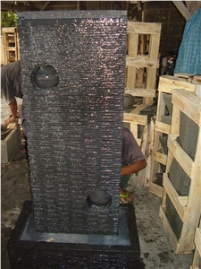 Stone Limestone Fountains, Black Limestone Fountains