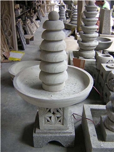 Stone Limestone Fountains, Black Limestone Fountains
