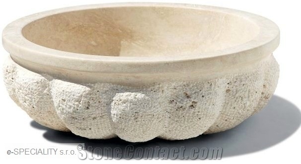 Luxury Travertine Stone Sink