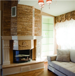 Noce Travertine Naturel Split Facing Mosaic