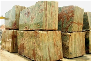 Multi Green Onyx Block