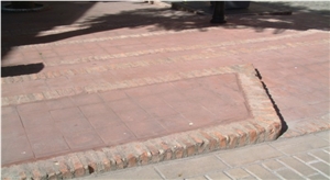 Rojo Moncayo Sandstone Pavements