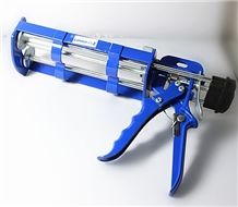 400 Ml Dual-Cartridge Dispensing/Caulking Gun at Ratio 1:1 for Sealant